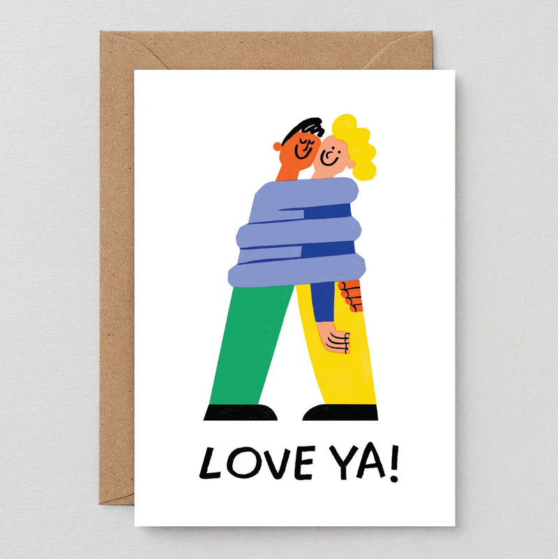 Wrap: Love Ya Greetings Card