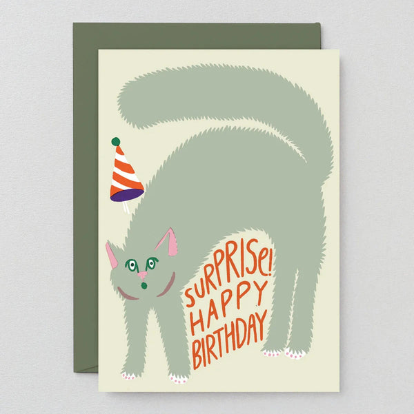 Wrap: Surprise! Happy Birthday Greetings Card