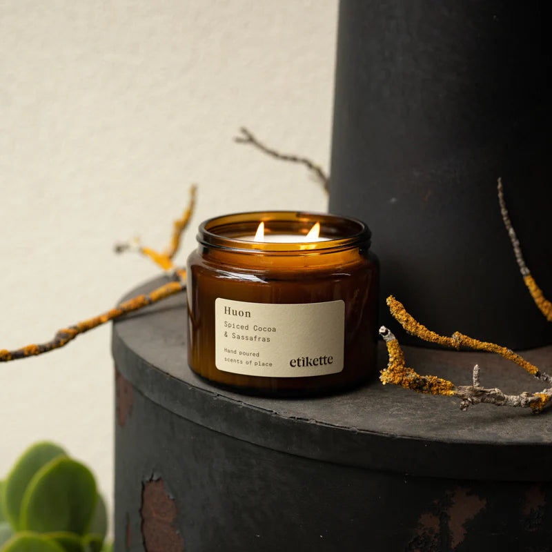 Etikette: Soy Candle - Huon