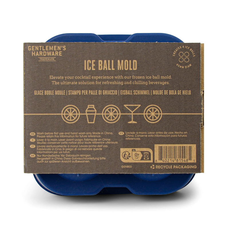 Gentlemens Hardware: Ice Cube Tray - Ice Ball Mould