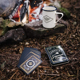 Gentlemens Hardware: Waterproof Playing Cards - Campfire Survival