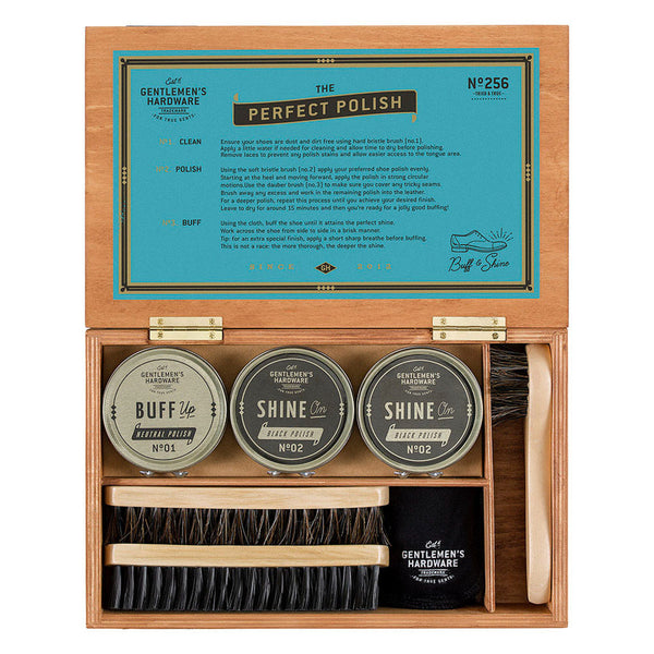 Gentlemens Hardware: Shoe Shine Cigar Box