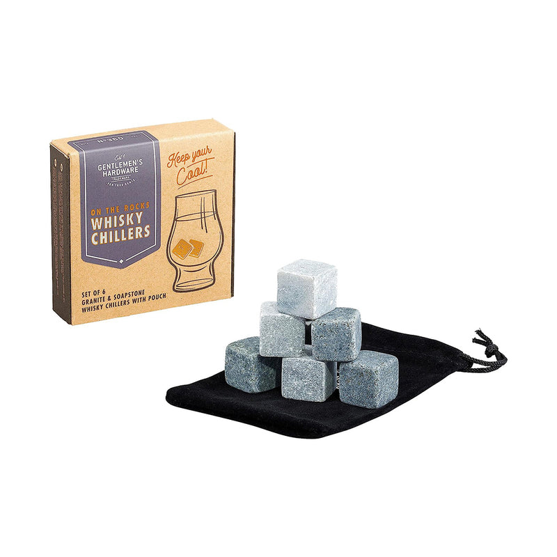 Gentlemens Hardware: On The Rocks - Set Of 6 Whisky Chillers