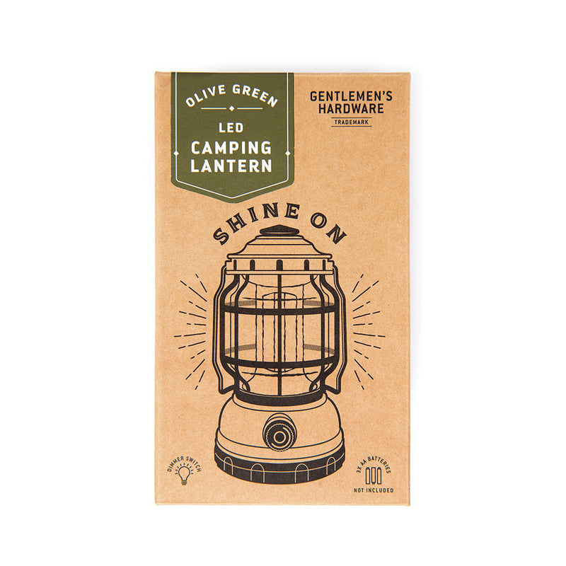 Gentlemen's Hardware: Camping Lantern