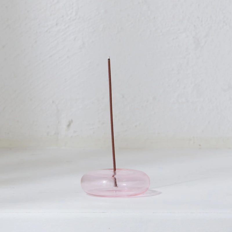 Gentle Habits: Glass Vessel Incense Holder