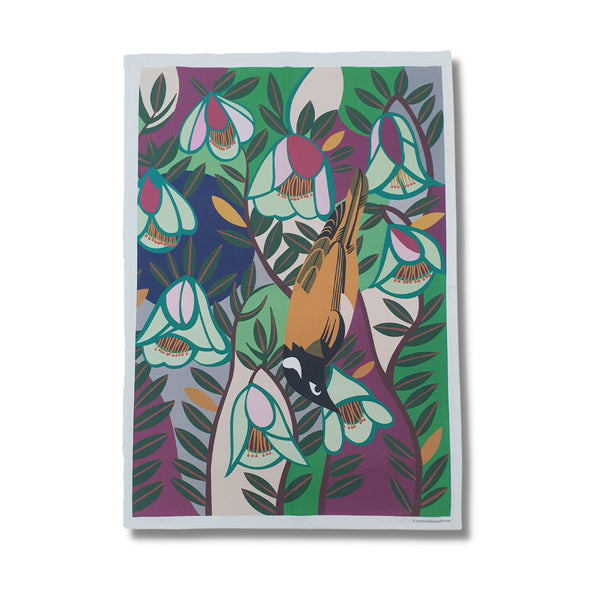 Helen Ansell: Tea Towel - Qualup Bells