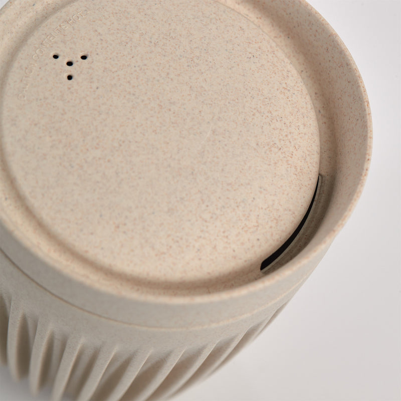 Huskee: 8oz Cup & Lid - Natural