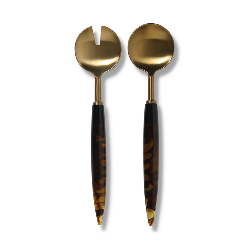 Kip & Co: Smokey Amber Salad Servers