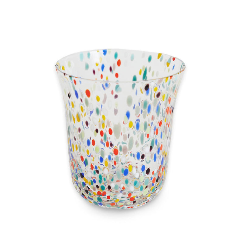 Kip & Co: Party Speckle Tumbler Glass 2P Set