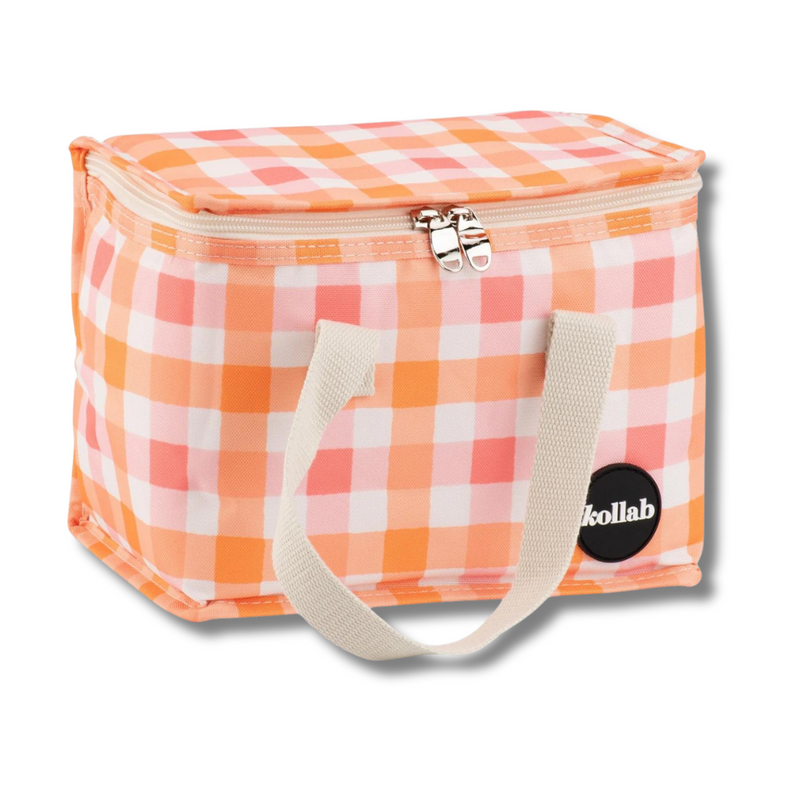 Kollab: Lunch Box Watermelon Peach Check