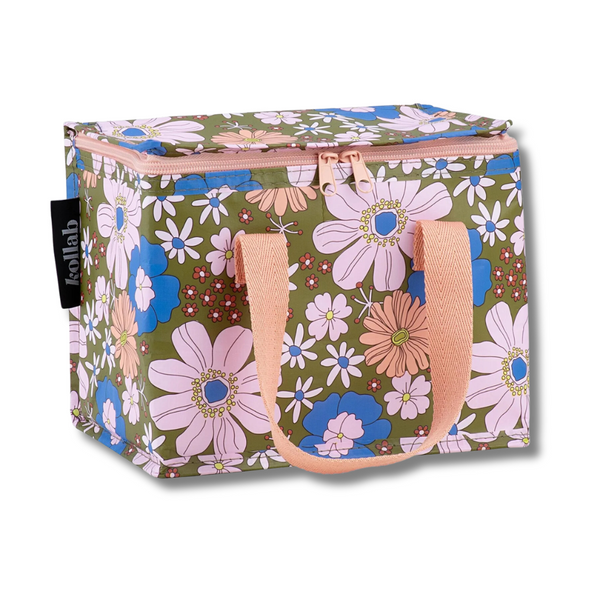 Kollab: Lunch Box Blue Flowers