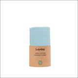 Layday: Rover Sky Waffle Cotton Towel