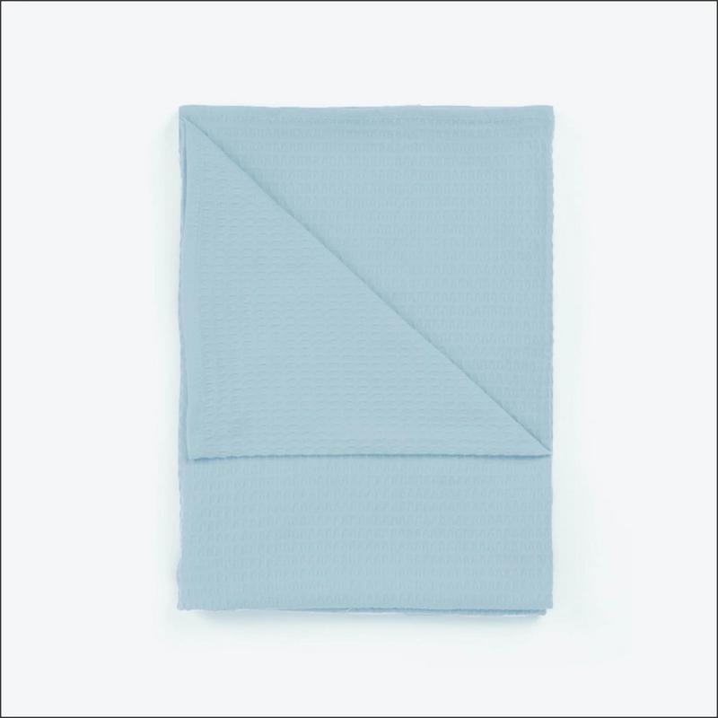 Layday: Rover Sky Waffle Cotton Towel