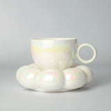 Sage & Cooper: Lottie Mug & Saucer - Pearl