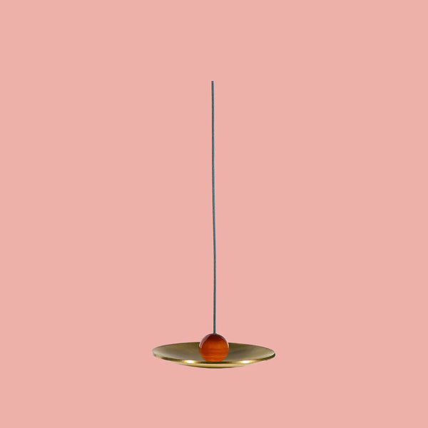 Maho: Hoseki Mari - Carnelian Incense Holder