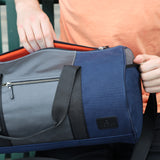 Noord: Melbourne Duffle - Cobalt/Grey