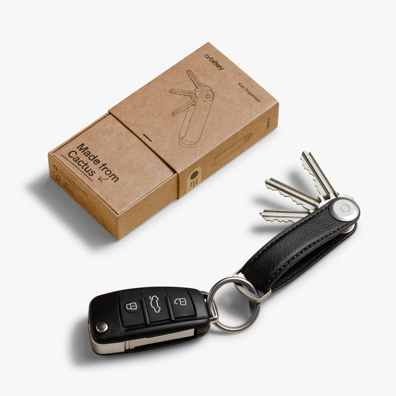 Orbitkey: Cactus - Leather Black