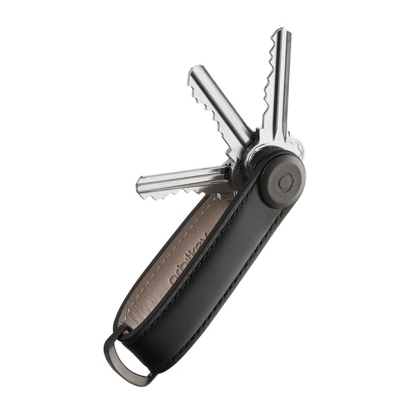 Orbitkey: Leather - Black/Black