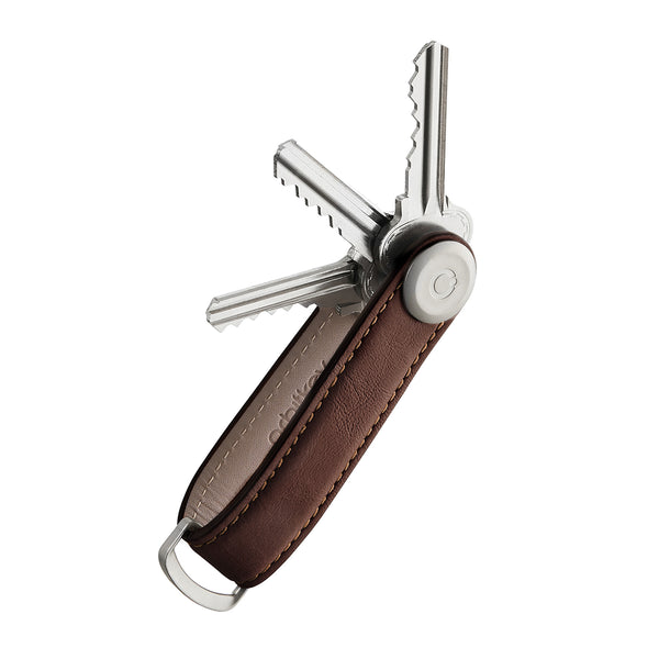 Orbitkey: Leather - Espresso/Brown