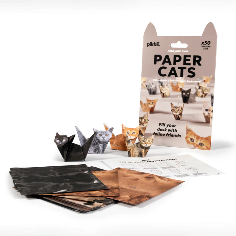 Pikkii: 50 Origami Cats