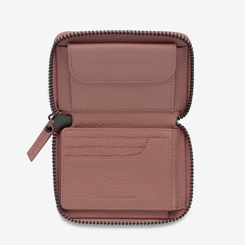 Status Anxiety: Wayward Wallet - Dusty Rose