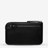 Status Anxiety: Smoke And Mirrors Wallet - Black