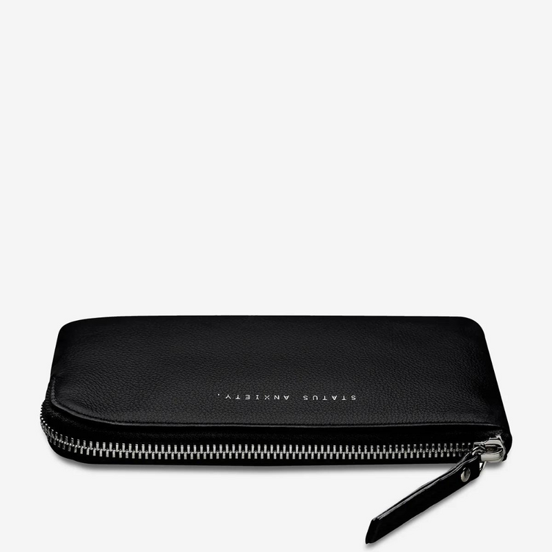 Status Anxiety: Smoke And Mirrors Wallet - Black