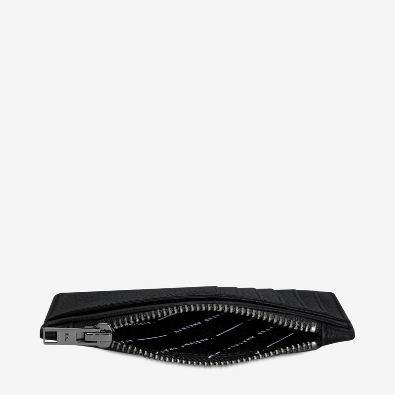 Status Anxiety: Avoiding Things Wallet - Black