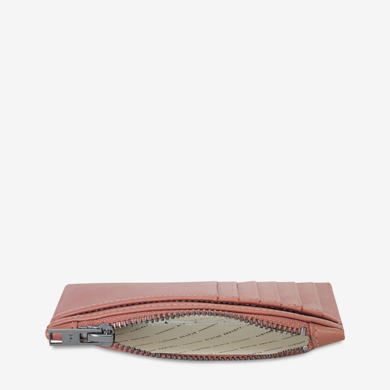 Status Anxiety: Avoiding Things Wallet - Dusty Pink