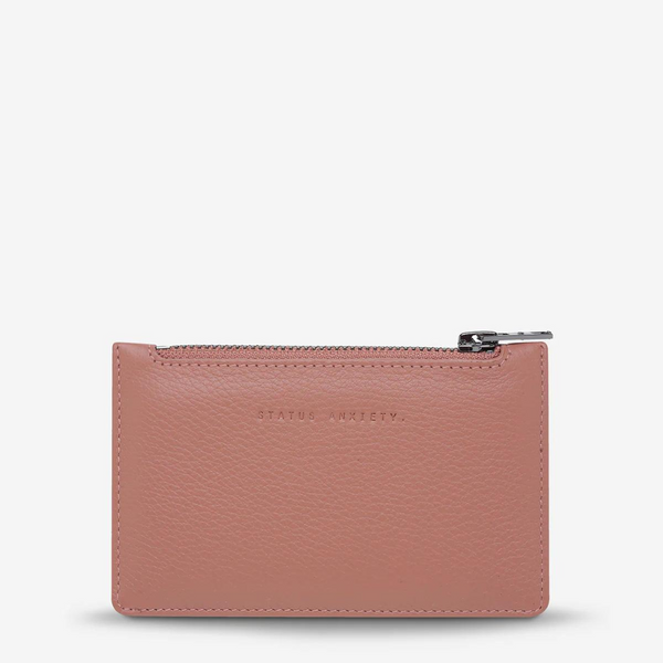 Status Anxiety: Avoiding Things Wallet - Dusty Pink