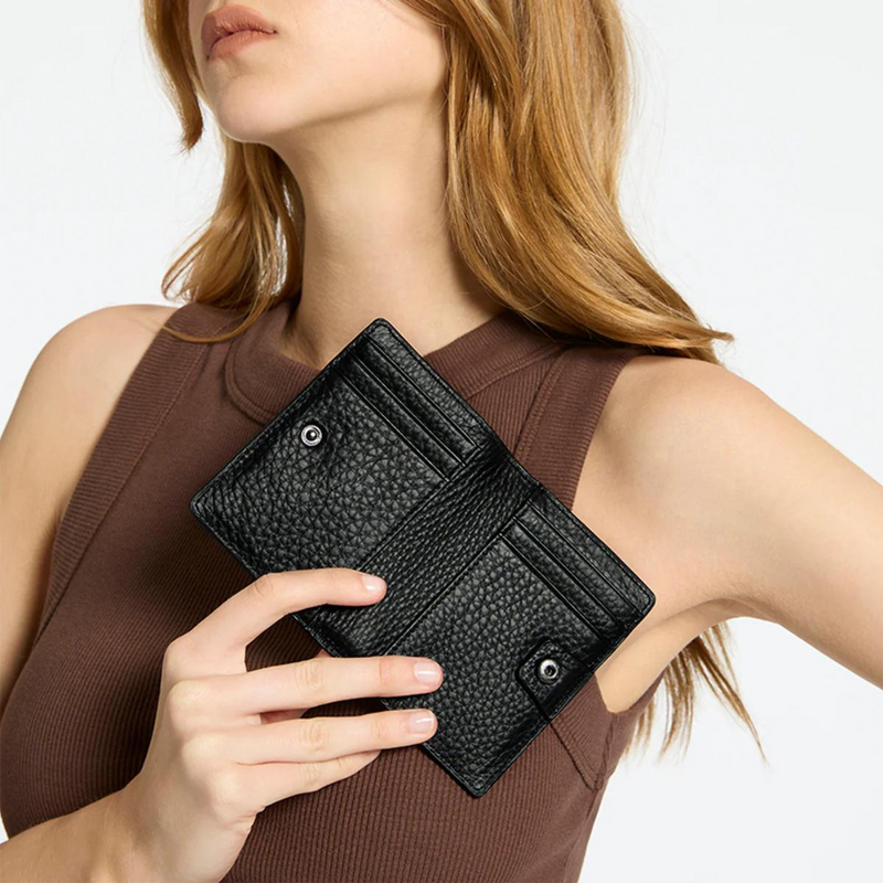 Status Anxiety: Easy Does It Wallet - Black