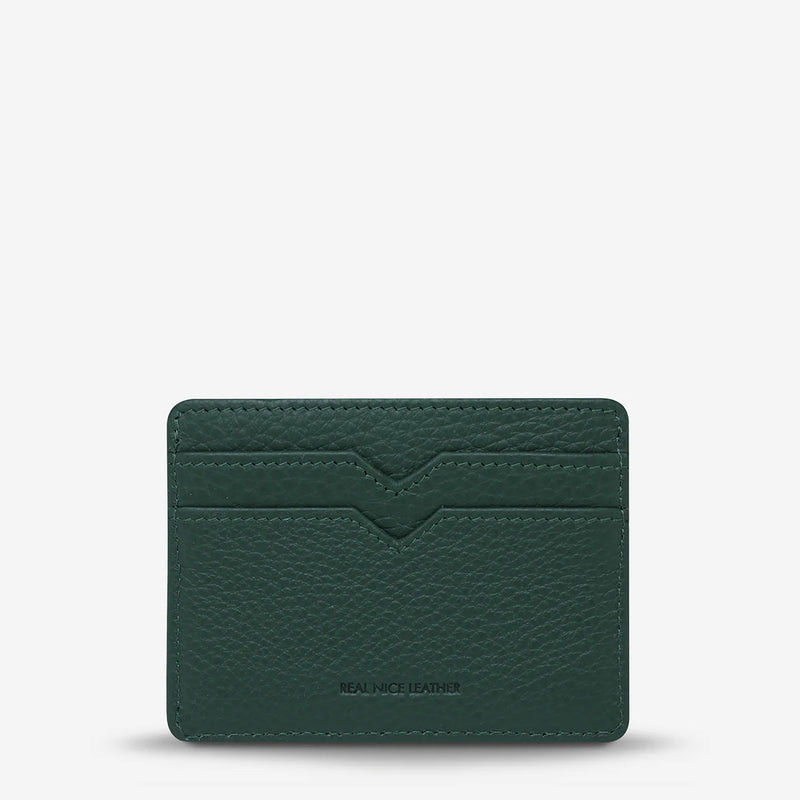 Status Anxiety: Together For Now Wallet- Teal