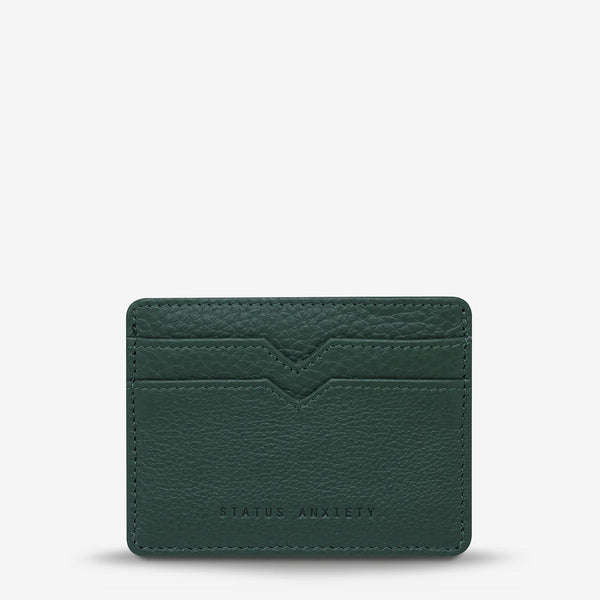 Status Anxiety: Together For Now Wallet- Teal