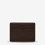 Status Anxiety: Together For Now Wallet- Cocoa