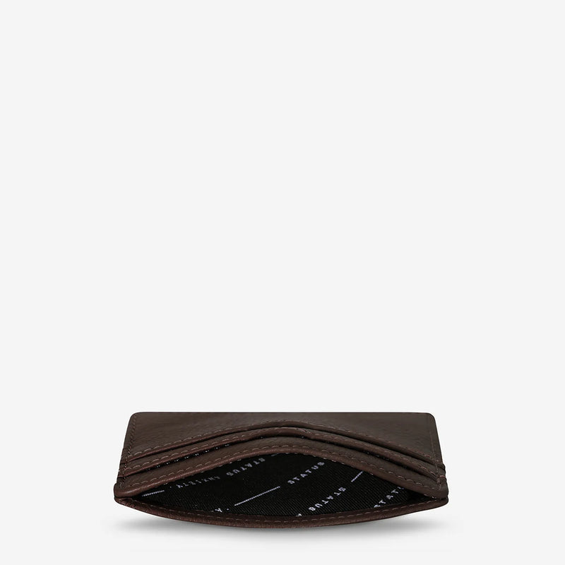 Status Anxiety: Together For Now Wallet- Cocoa