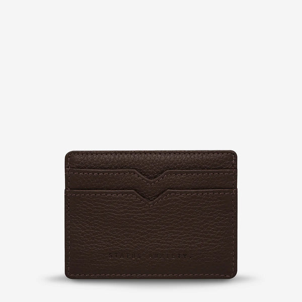 Status Anxiety: Together For Now Wallet- Cocoa