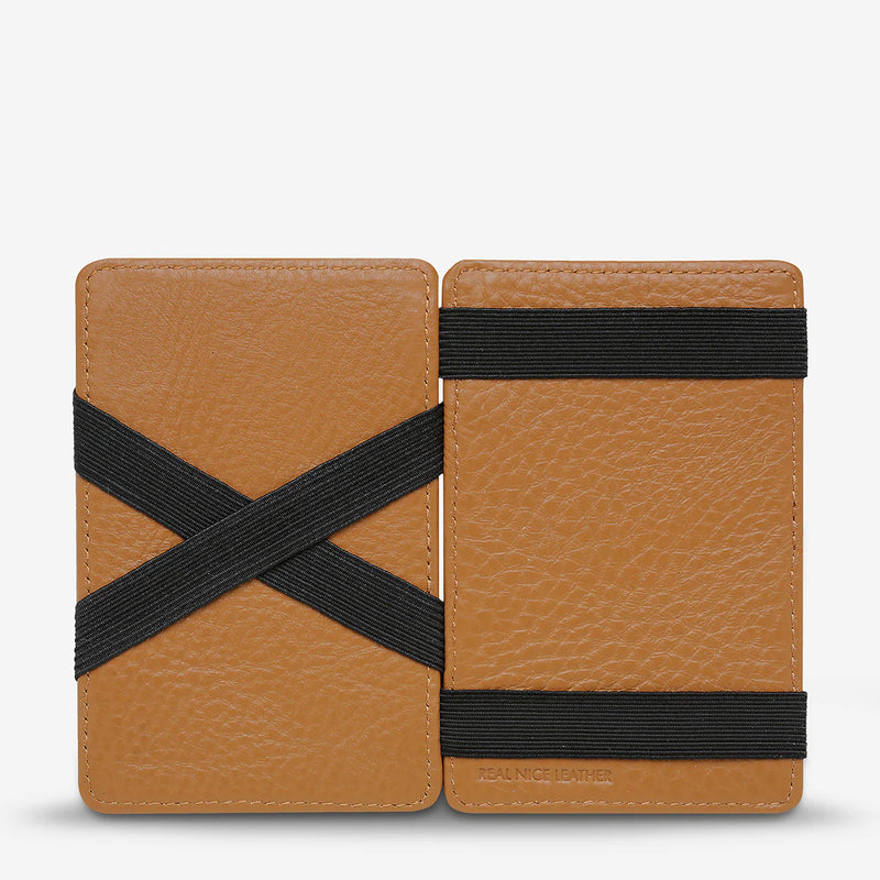 Status Anxiety: Flip Wallet - Tan