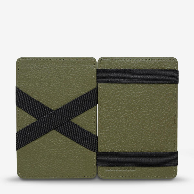 Status Anxiety: Flip Wallet - Khaki