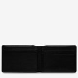 Status Anxiety: Jonah Men's Wallet- Black