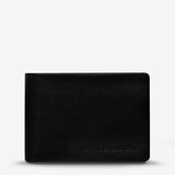 Status Anxiety: Jonah Men's Wallet- Black