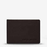 Status Anxiety: Jonah Men's Wallet- Chocolate