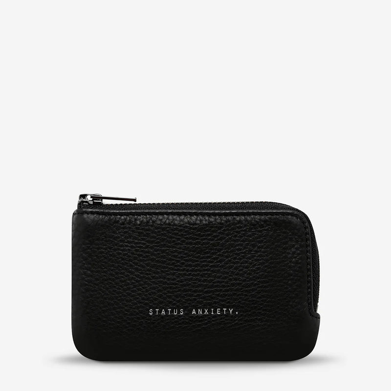 Status Anxiety: Left Behind Wallet- Black