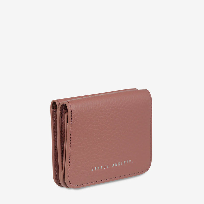 Status Anxiety: Miles Away Wallet - Dusty Rose