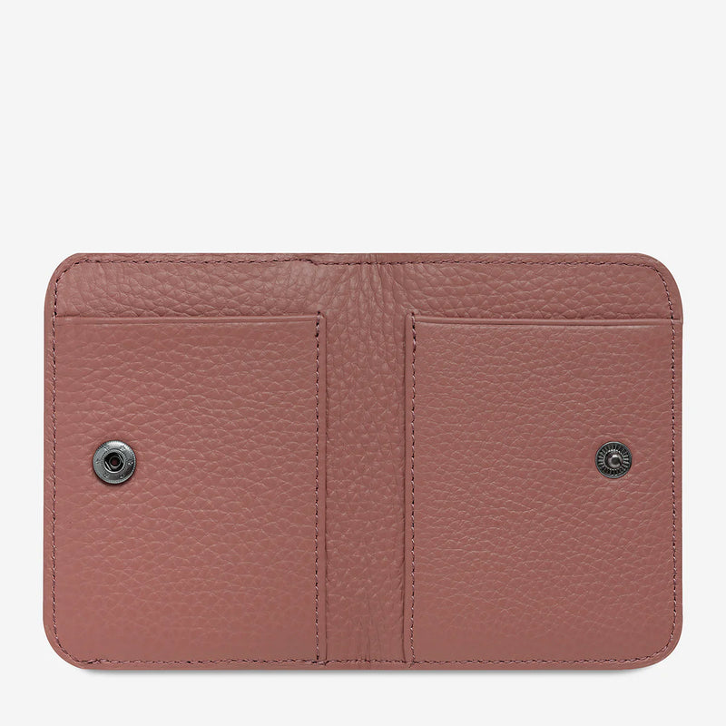 Status Anxiety: Miles Away Wallet - Dusty Rose