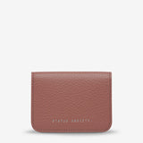 Status Anxiety: Miles Away Wallet - Dusty Rose