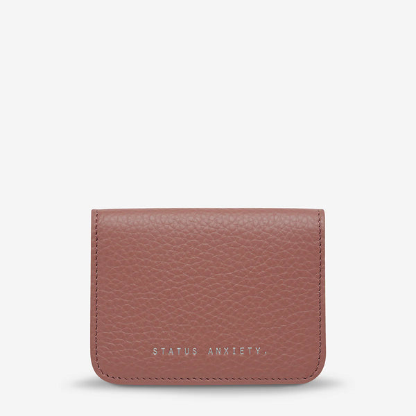 Status Anxiety: Miles Away Wallet - Dusty Rose