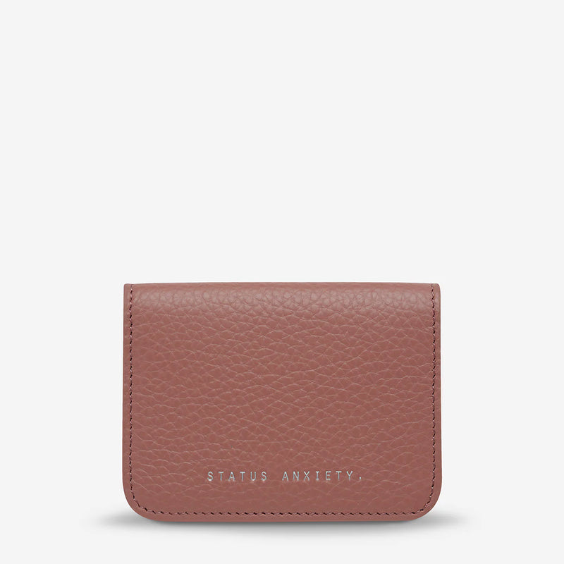 Status Anxiety: Miles Away Wallet - Dusty Rose