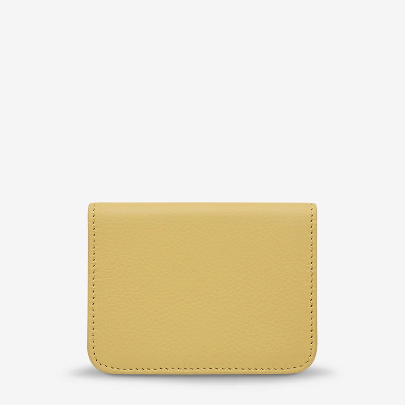 Status Anxiety: Miles Away Wallet - Buttermilk