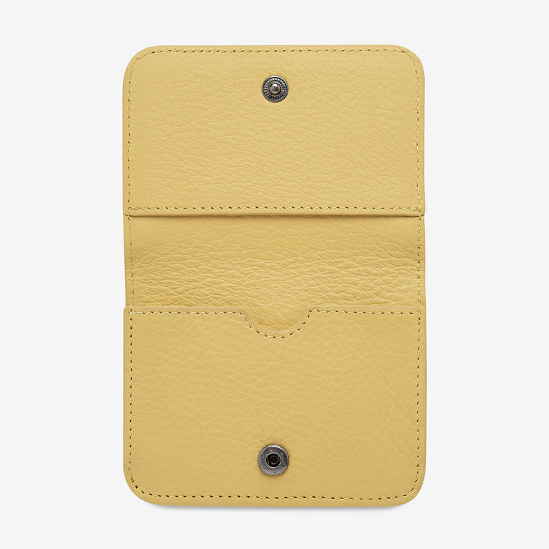 Status Anxiety: Miles Away Wallet - Buttermilk