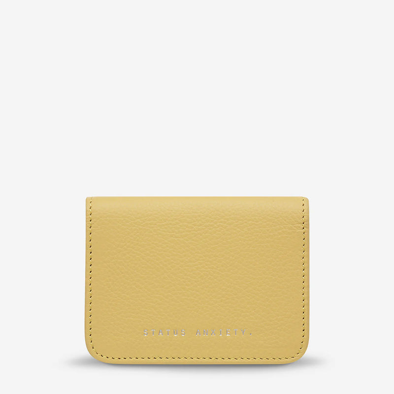 Status Anxiety: Miles Away Wallet - Buttermilk